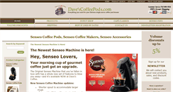 Desktop Screenshot of davescoffeepods.com